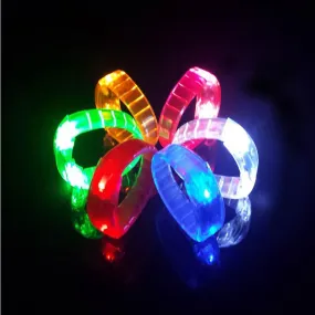 LED Flashing Bracelet - Pack of 10