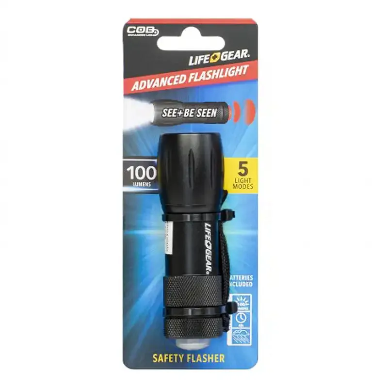 Life Gear Mini Max 100 Lumen Aluminum Flashlight