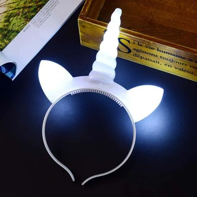Light Up Unicorn Headband