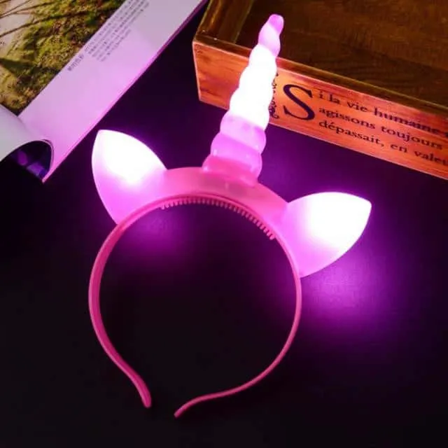 Light Up Unicorn Headband