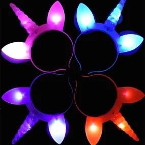 Light Up Unicorn Headband