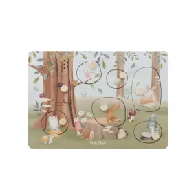 Little Dutch Wooden Sound Puzzle - Forest Friends