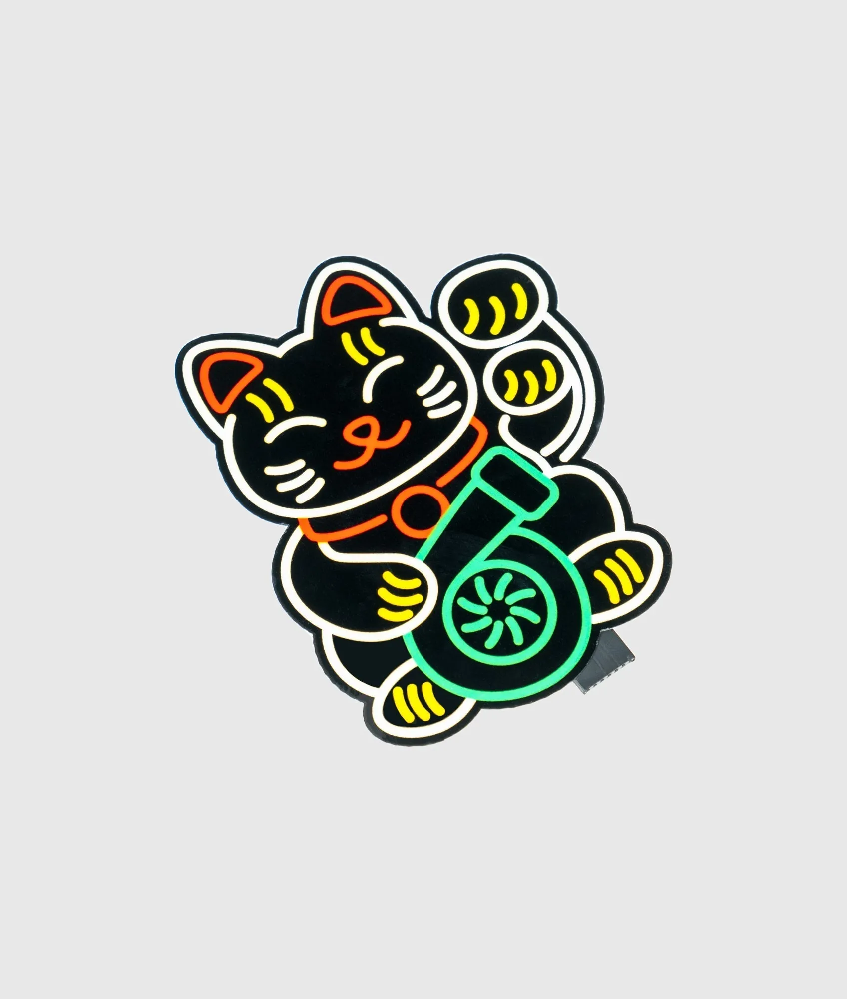 Lucky Cat USB Electric Sticker
