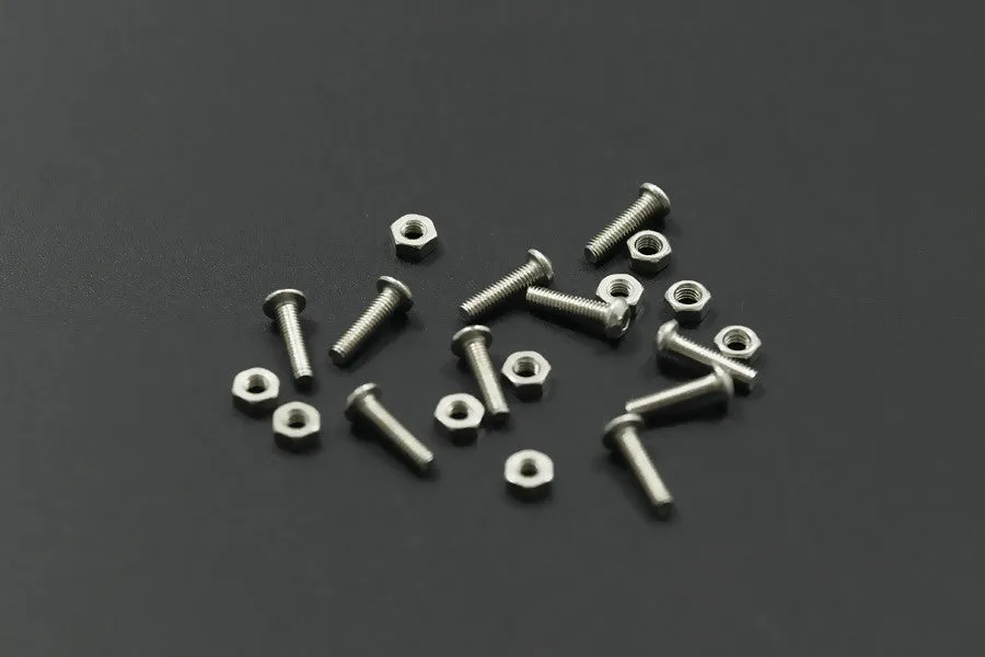 M3x12 screw low profile hex head cap screw 10 sets