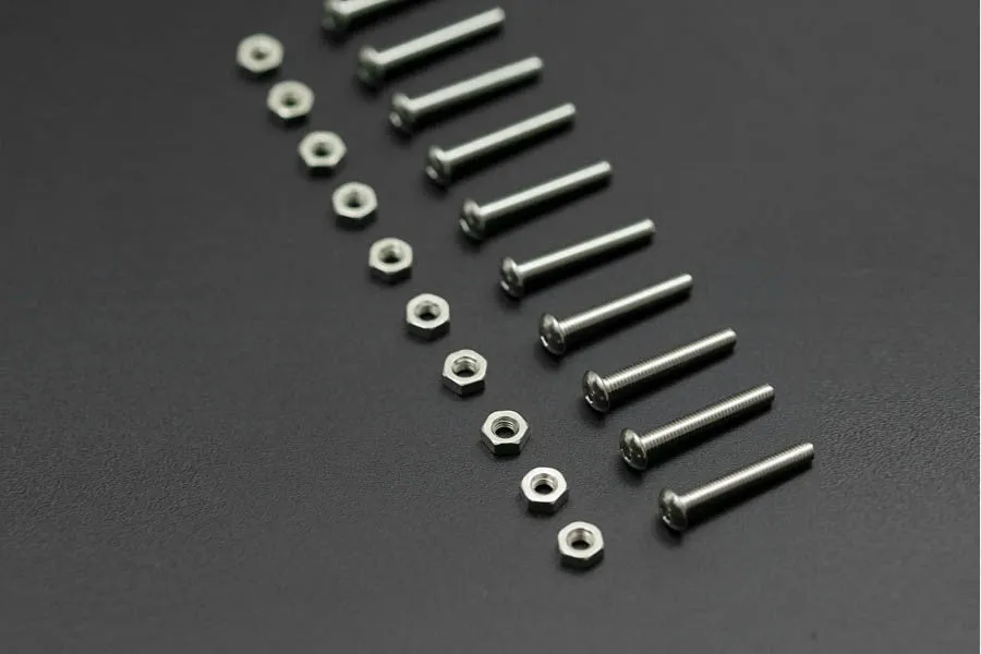 M3x20 screw low profile hex head cap screw 10 sets