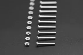 M3x20 screw low profile hex head cap screw 10 sets