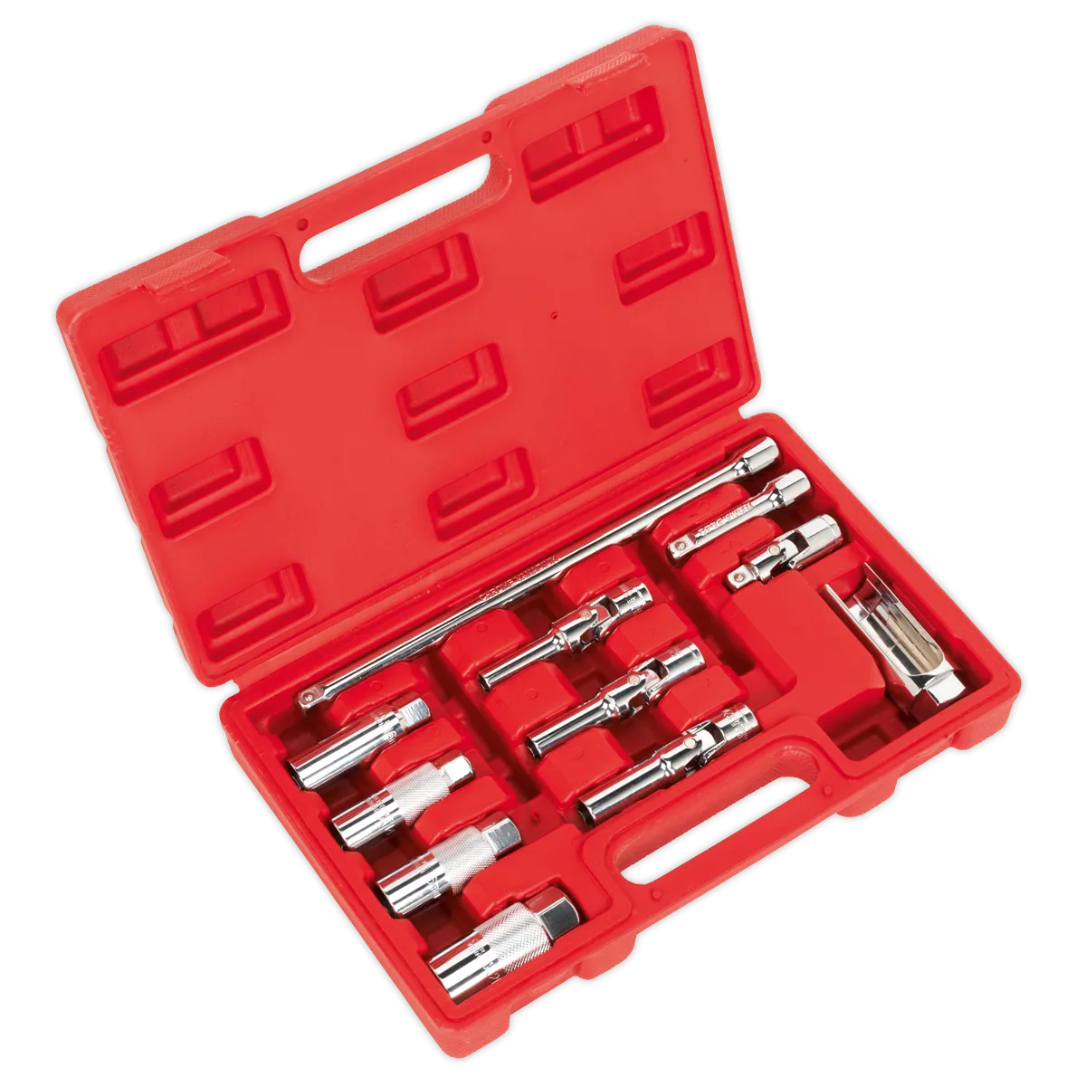 Master Service Set 11pc - Spark/Glow Plug & Oxygen Sensor 3/8"Sq Drive