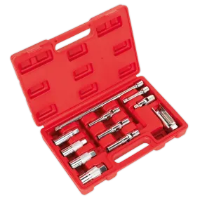 Master Service Set 11pc - Spark/Glow Plug & Oxygen Sensor 3/8"Sq Drive