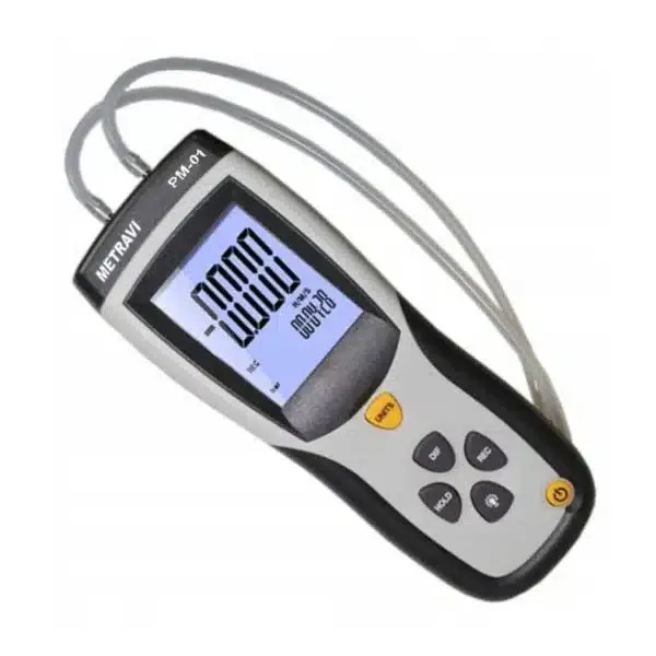 Metravi PM-01 Differential Pressure Manometer, 0–5 PSI