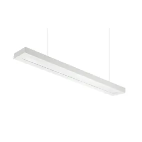 Model linear architectural led pendant light up lighting and down lighting 2ft 4ft 8ft 120-277V 0-10V dimming emergency back up and sensor control