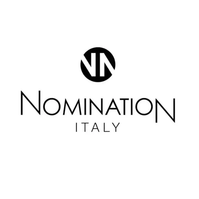 NOMINATION Link Silver and Enamel White Horse Shoe