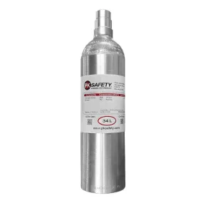 PK Safety Calibration H2S Single Gas Cylinder 25ppm 34 Liter