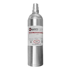 PK Safety Calibration Isobutylene Single Gas 100ppm 34 Liter