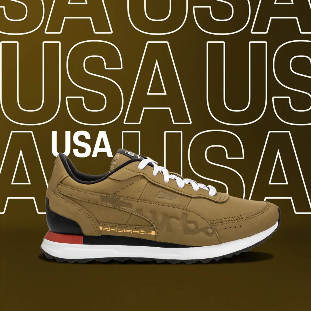 Porsche 50 Years of 911 Turbo Sneakers "USA" - Limited Edition