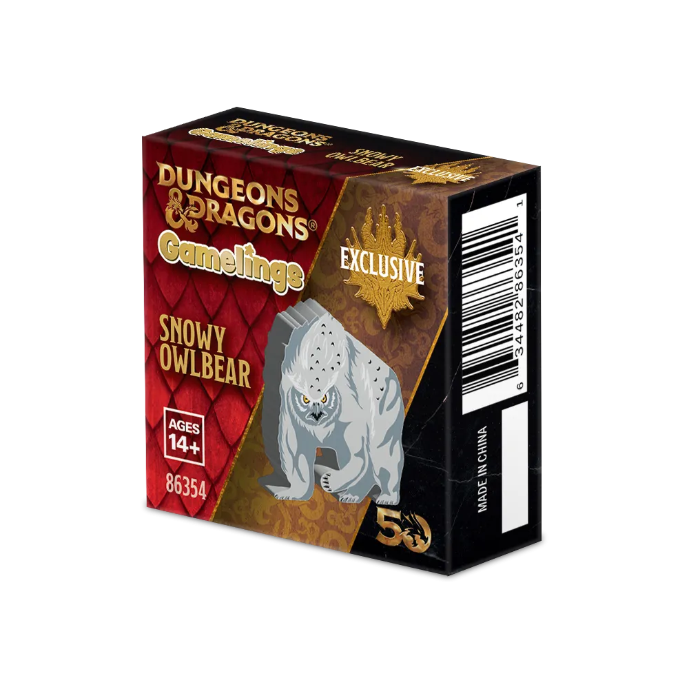 PRE-ORDER - Dungeons & Dragons Gamelings: Snowy Owlbear