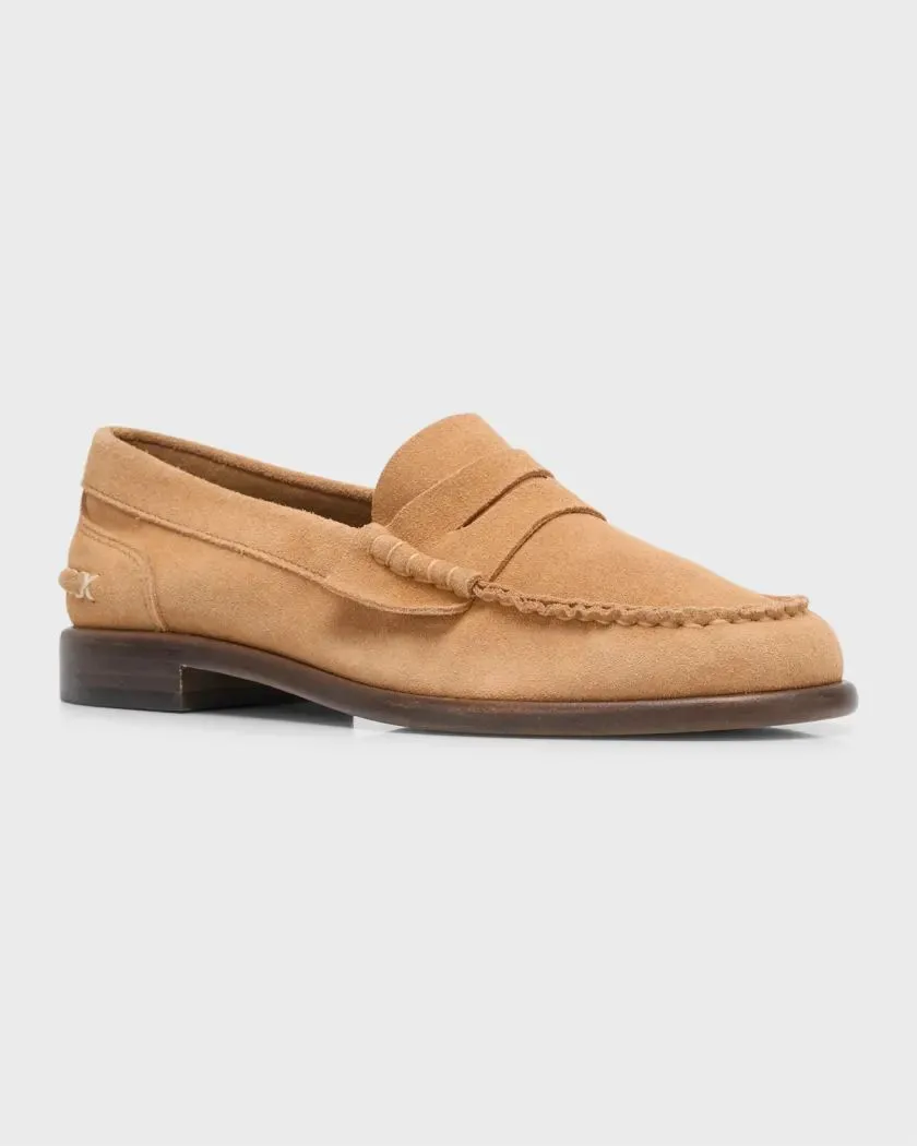Rag & Bone carter loafer in oak brown