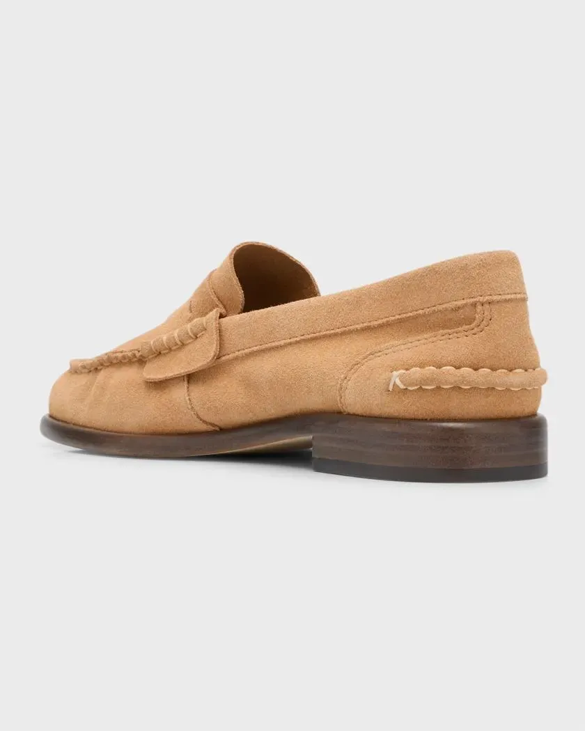 Rag & Bone carter loafer in oak brown