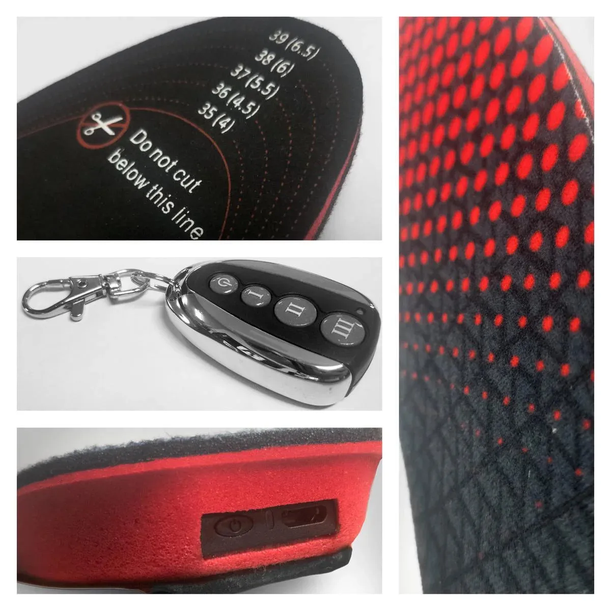 Rechargeable Heated Insoles