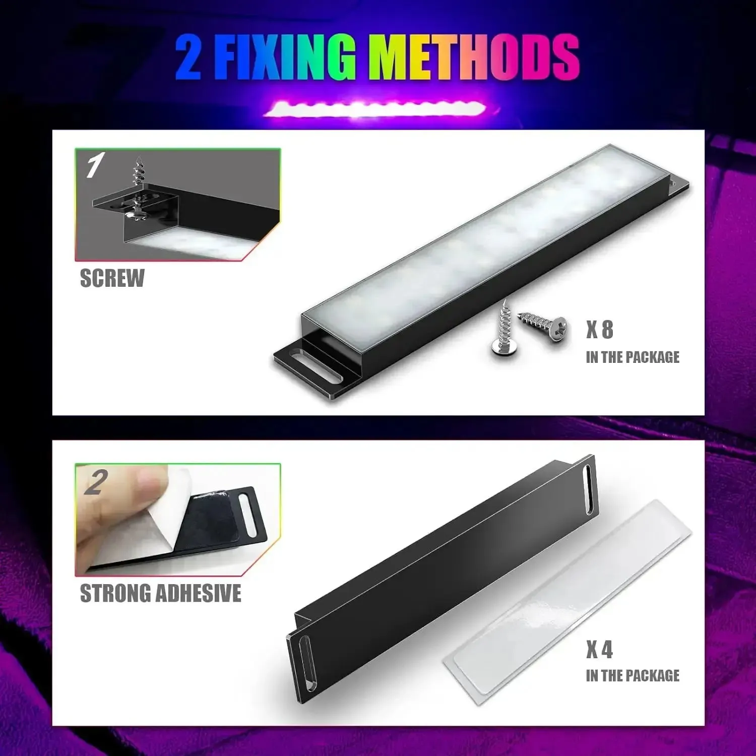 RGB Bluetooth Car LED Neon Interior Light – 12V Ambient Music Decoration with Remote Control