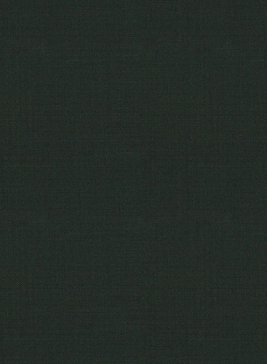 Scabal Dark Green Wool Suit