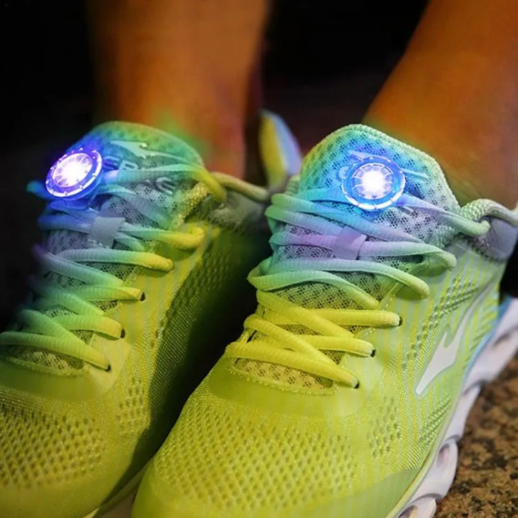 Shoe Clip Light LED Mini Clip Light Outdoor Night Running Warning Light(Green)