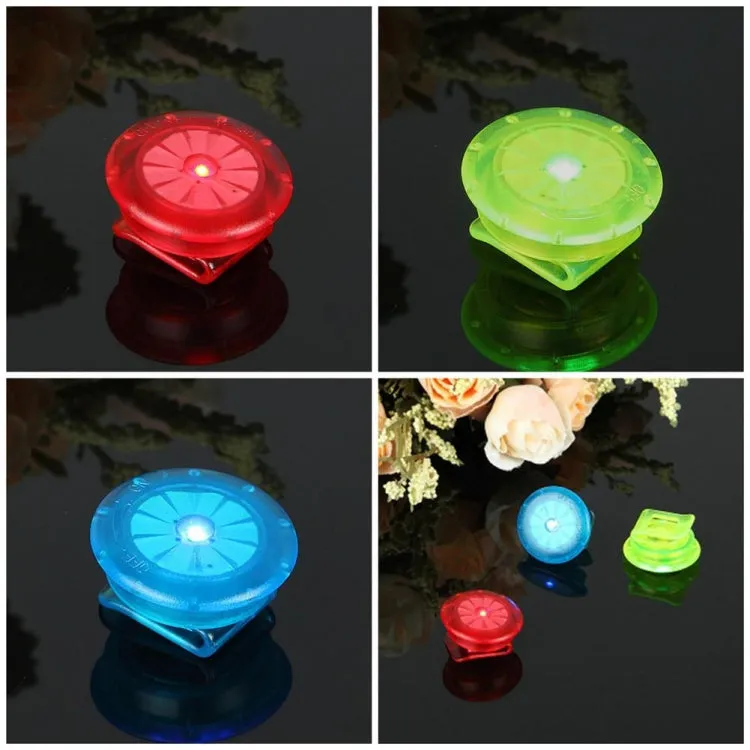 Shoe Clip Light LED Mini Clip Light Outdoor Night Running Warning Light(Green)