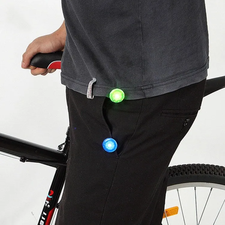 Shoe Clip Light LED Mini Clip Light Outdoor Night Running Warning Light(Green)