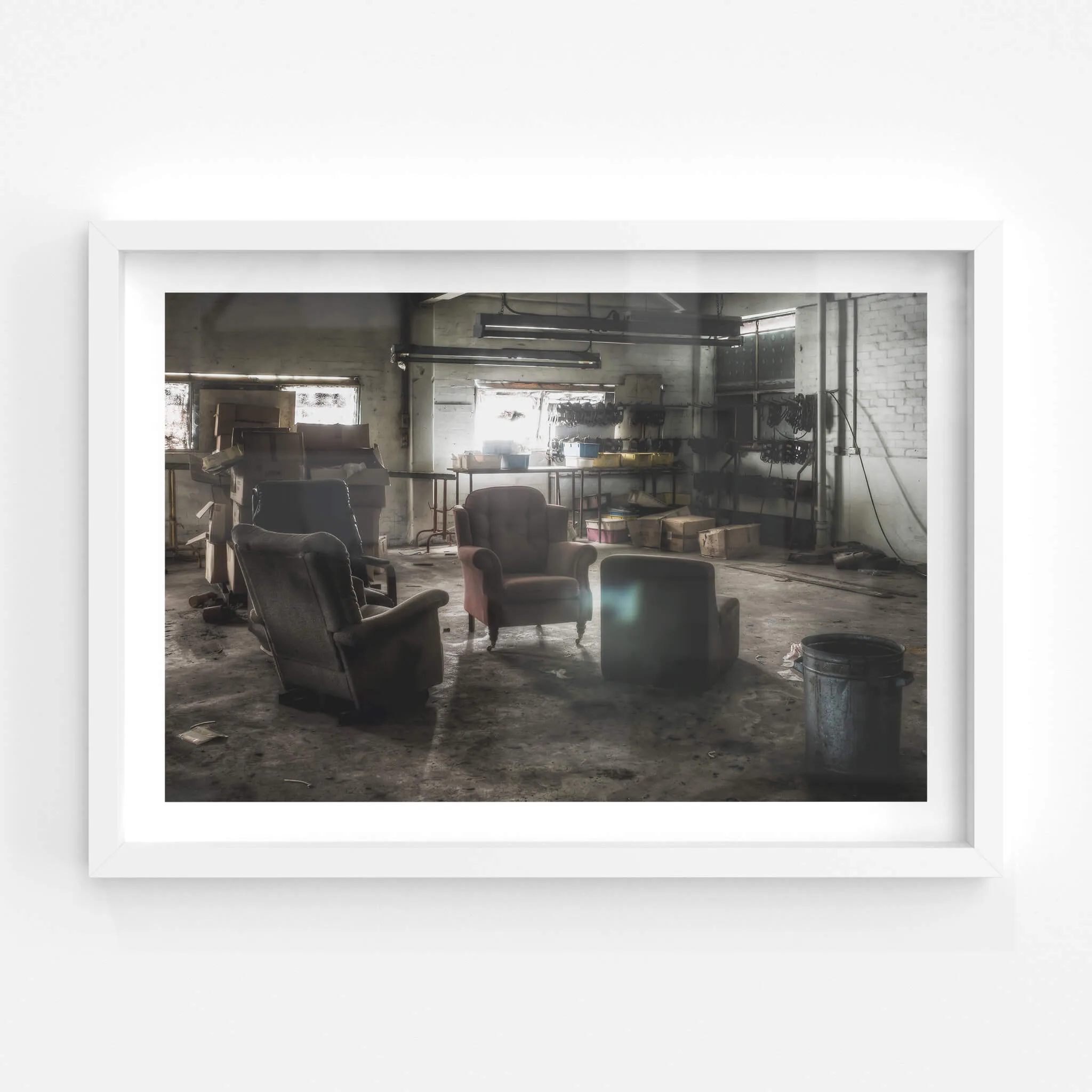 Smoko Area | Abandoned Shoe Factory