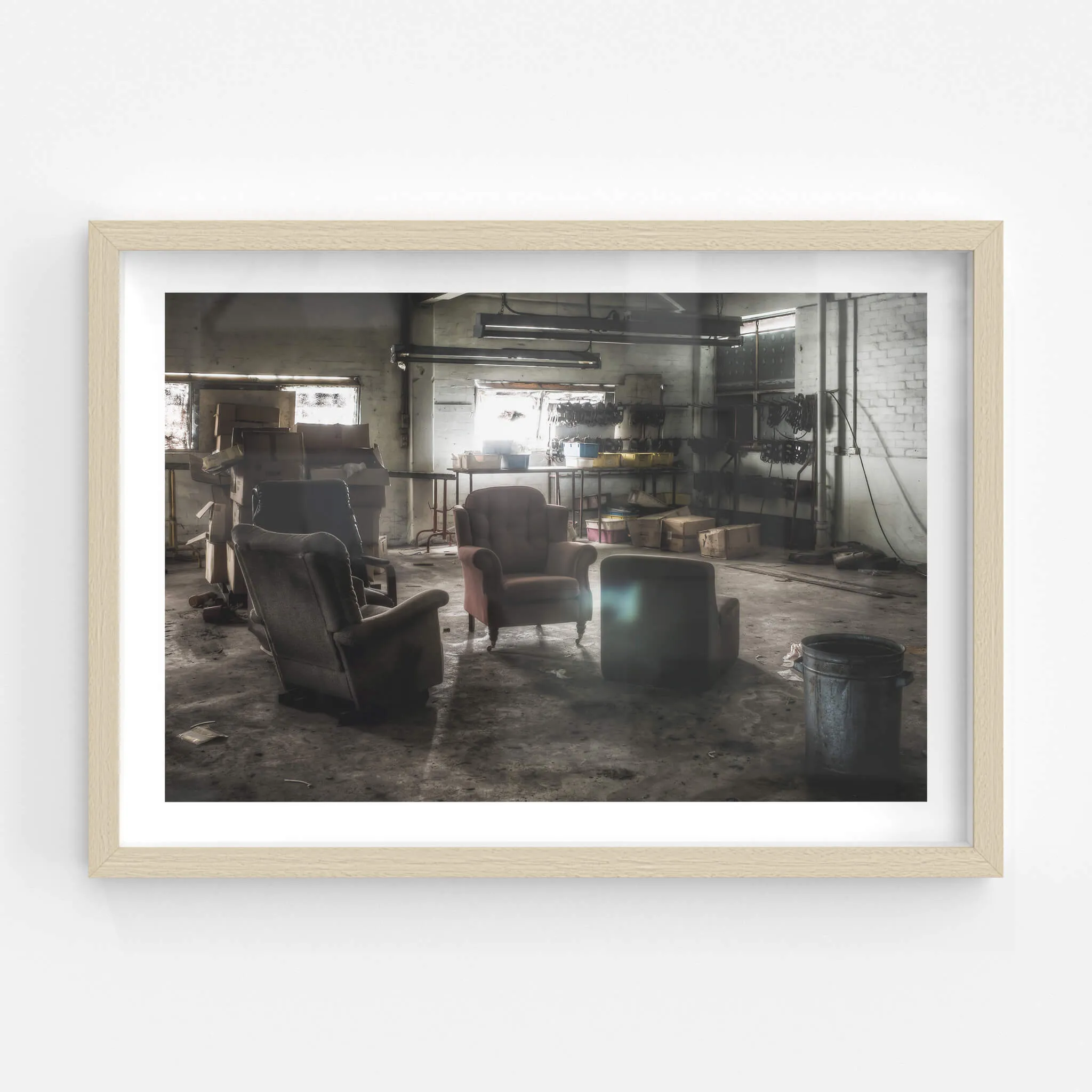 Smoko Area | Abandoned Shoe Factory