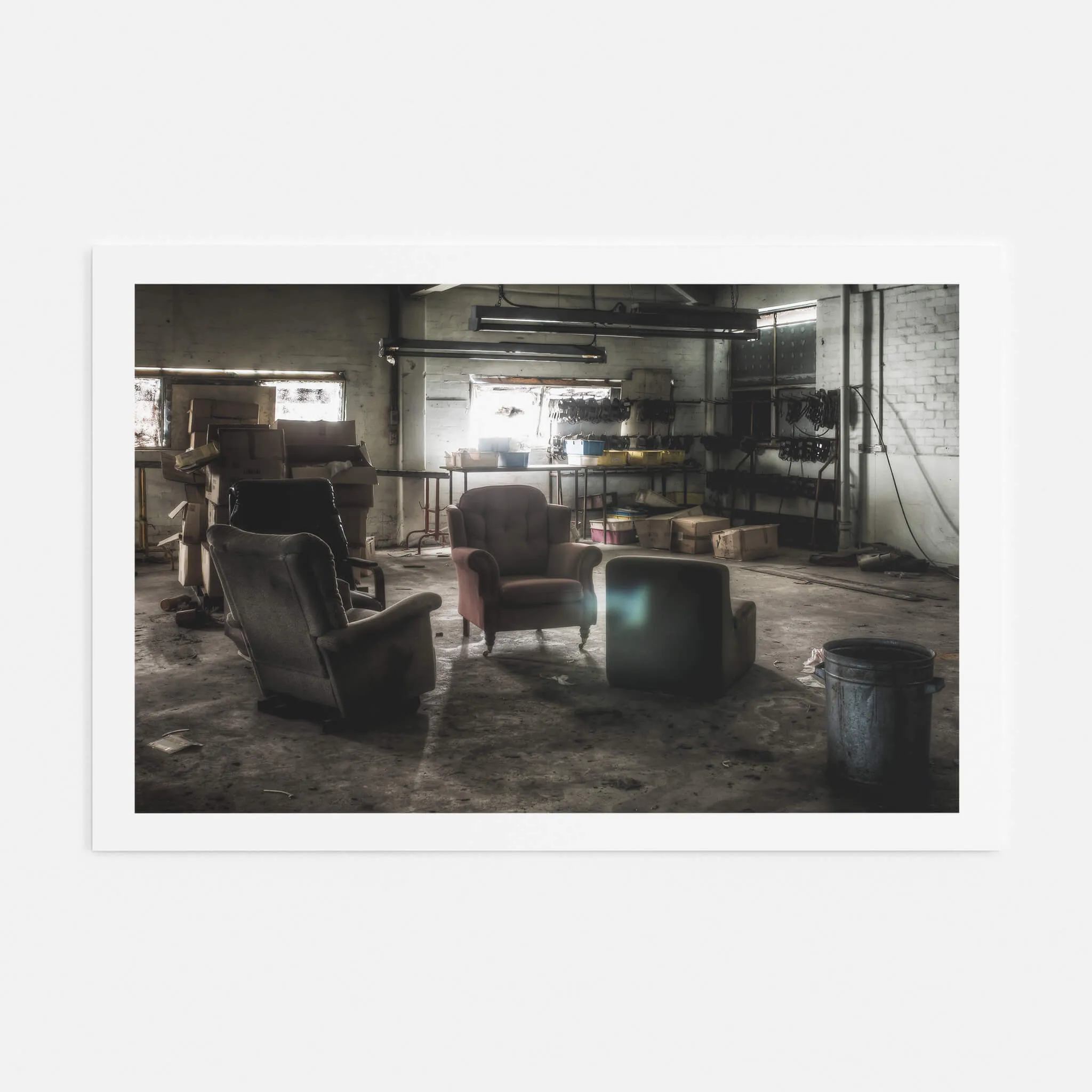 Smoko Area | Abandoned Shoe Factory