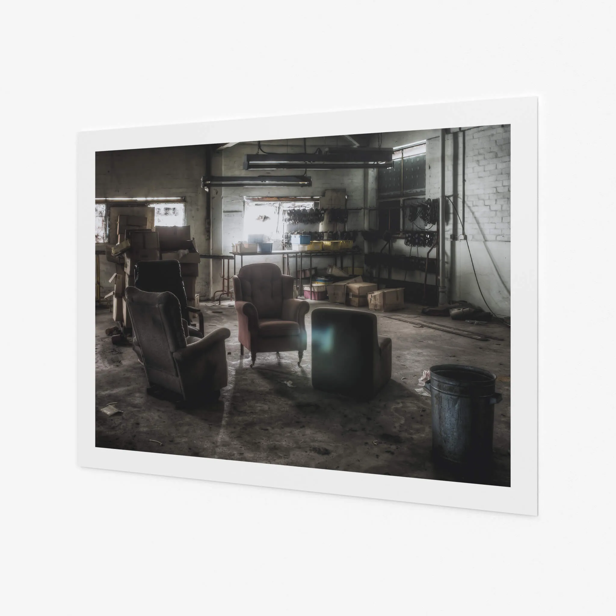 Smoko Area | Abandoned Shoe Factory