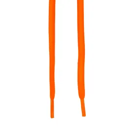 Solemate Oval Shape Laces Neon Orange 160cm