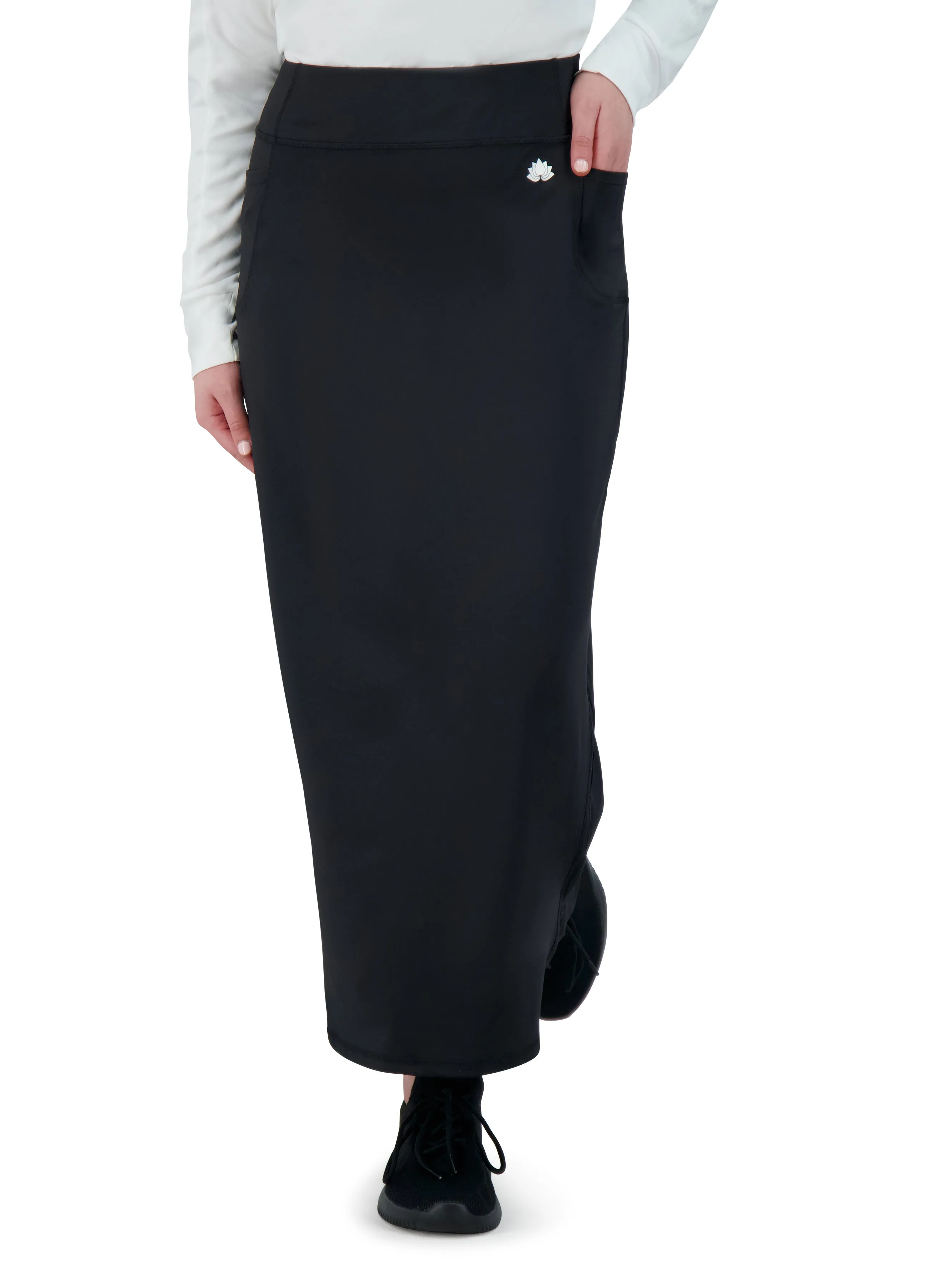 Sport Pocket Skirt 35"-Black