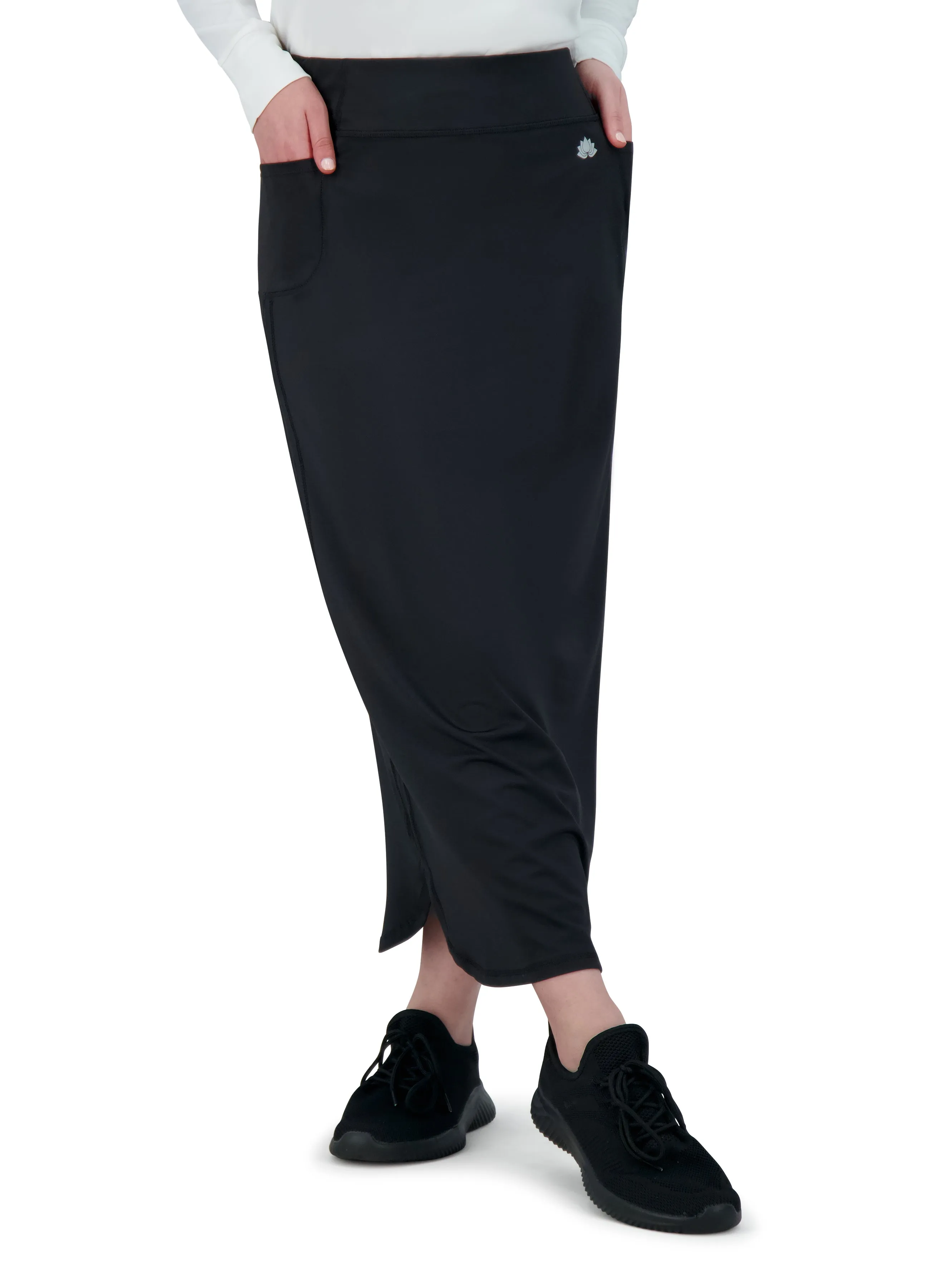 Sport Pocket Skirt 35"-Black