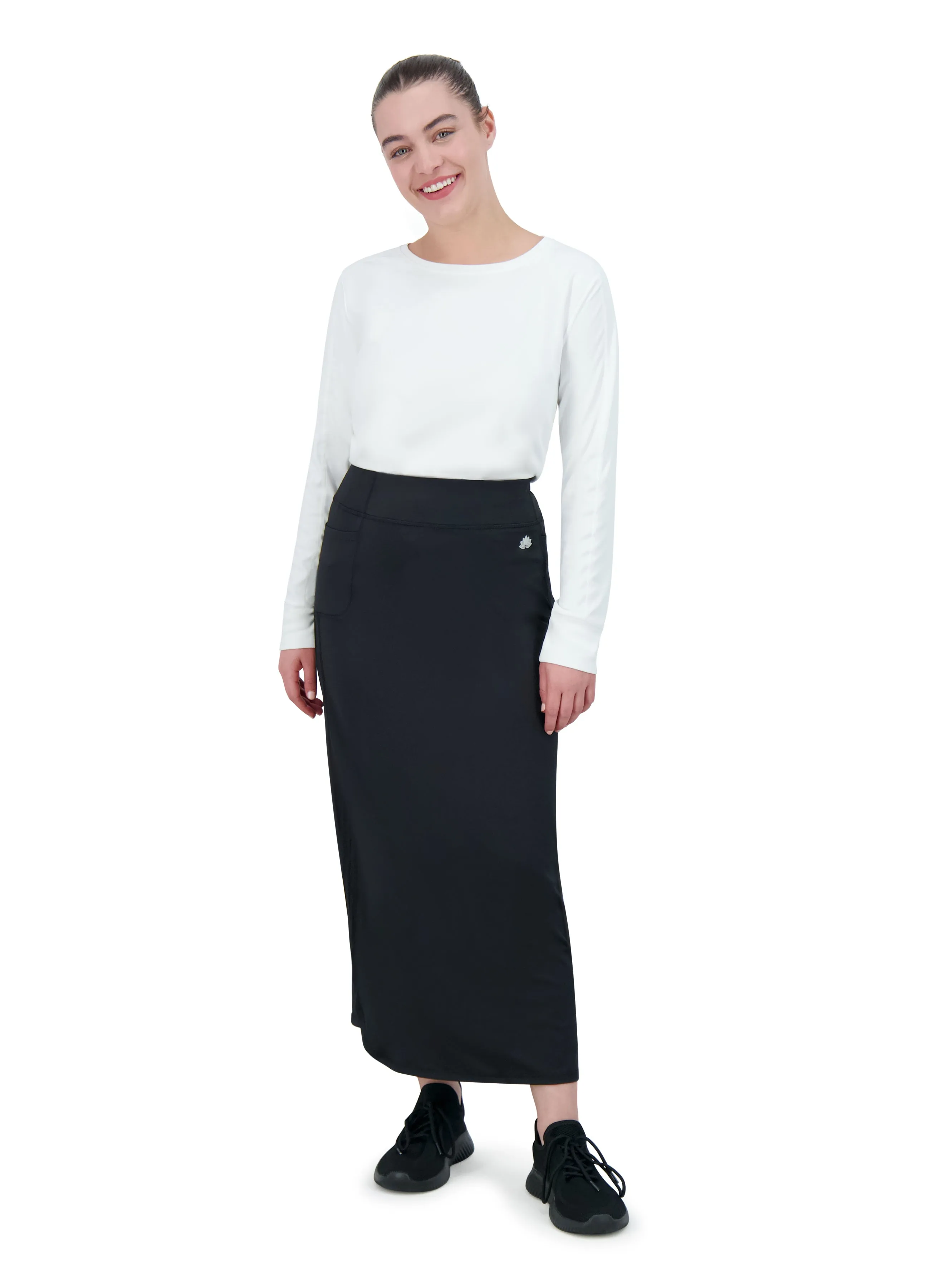 Sport Pocket Skirt 35"-Black