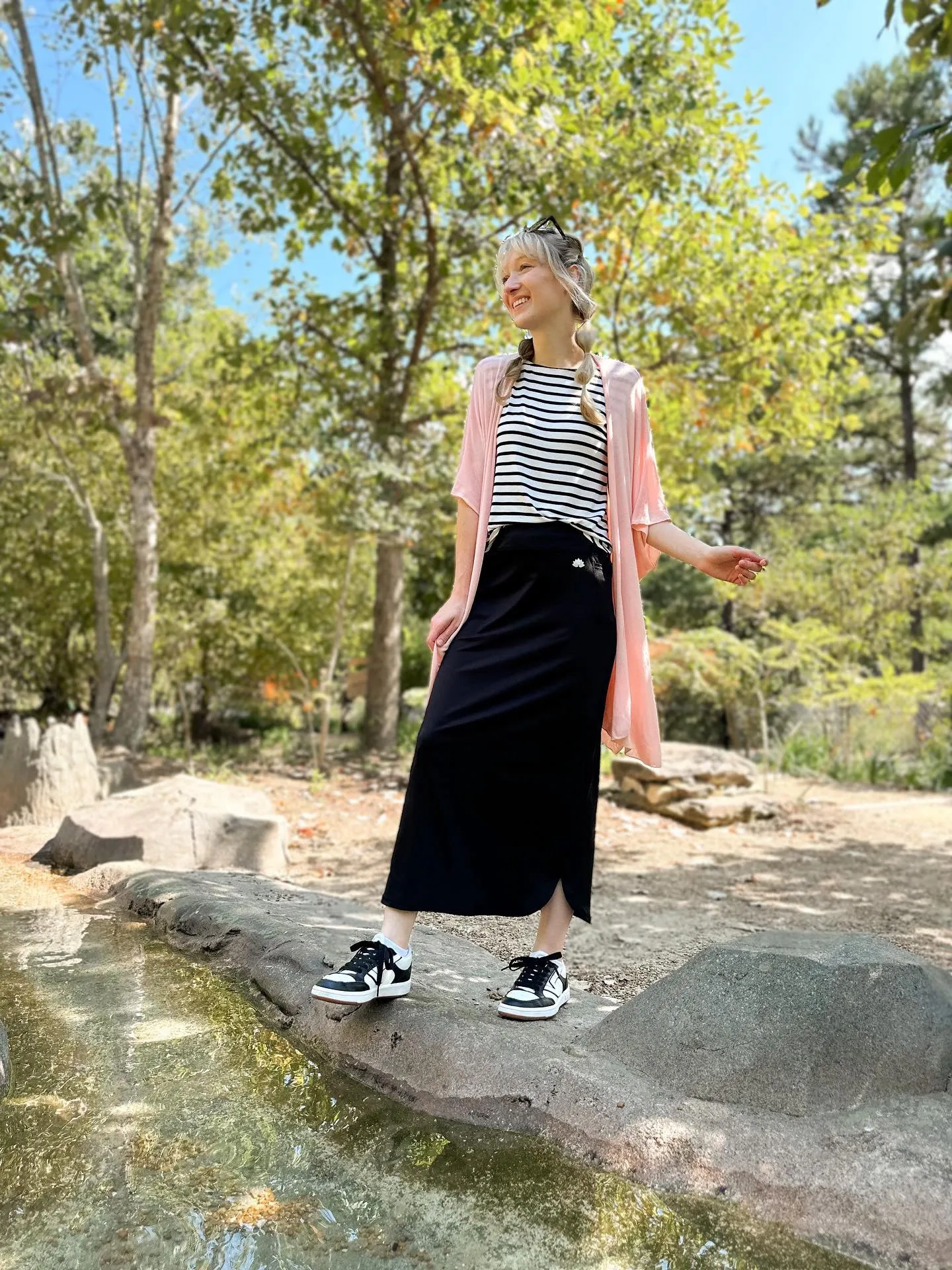 Sport Pocket Skirt 35"-Black