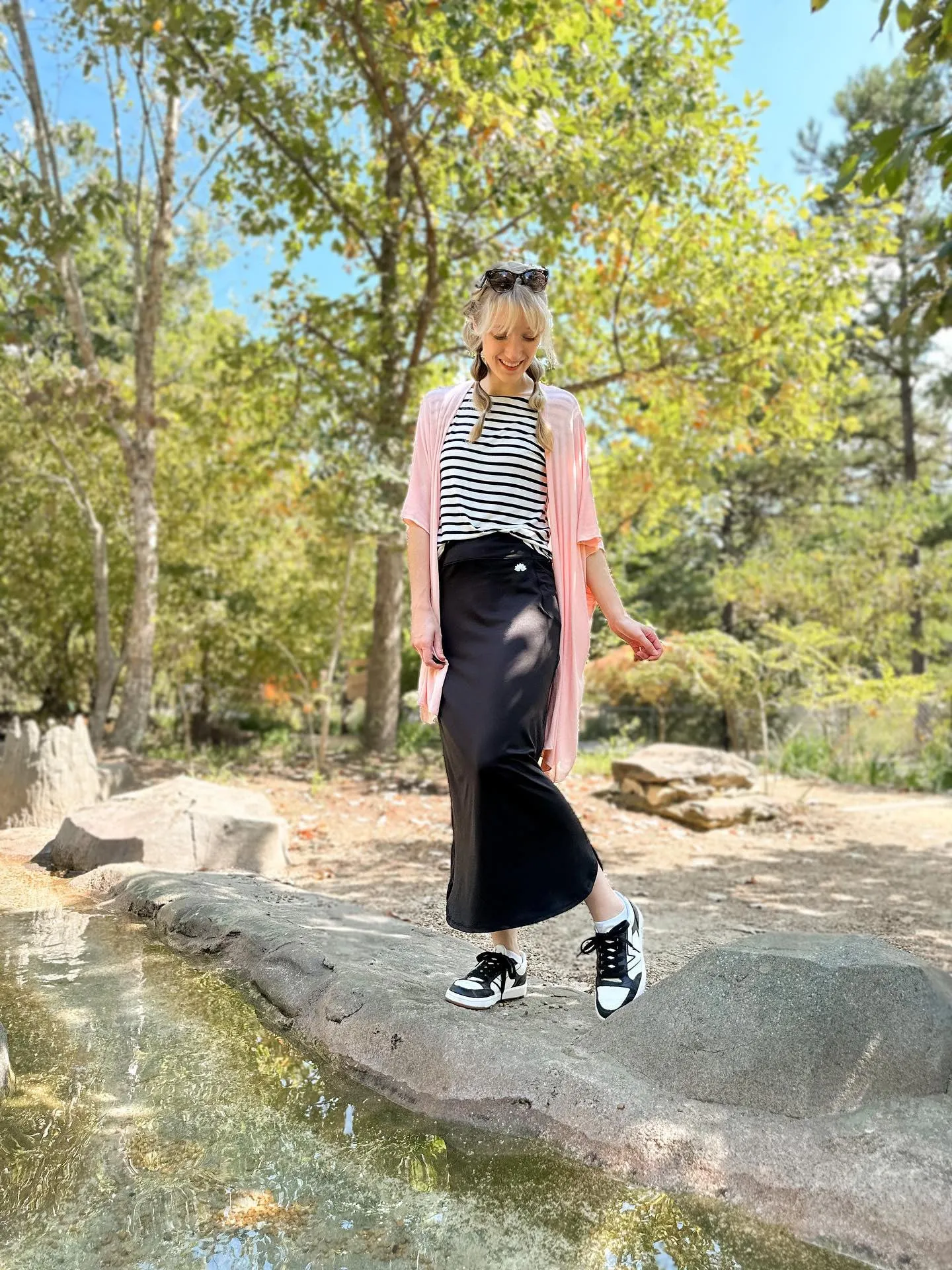 Sport Pocket Skirt 35"-Black