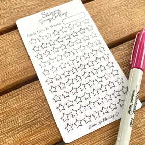 Star Savings Challenge Cards