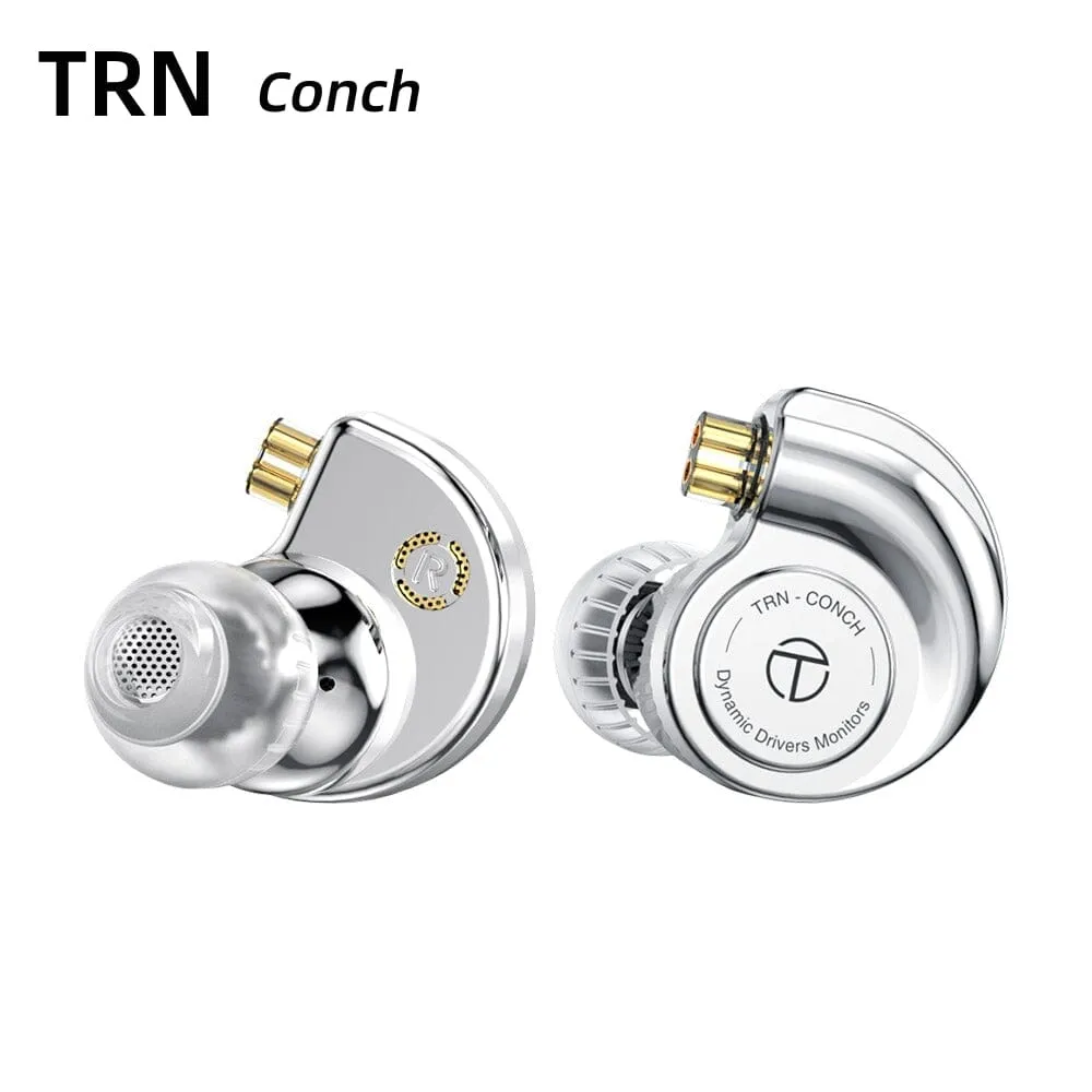 TRN Conch High-Performance DLC Diamond Diaphragm Dynamic In-Ear Monitors