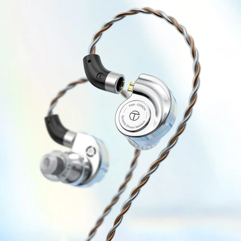 TRN Conch High-Performance DLC Diamond Diaphragm Dynamic In-Ear Monitors