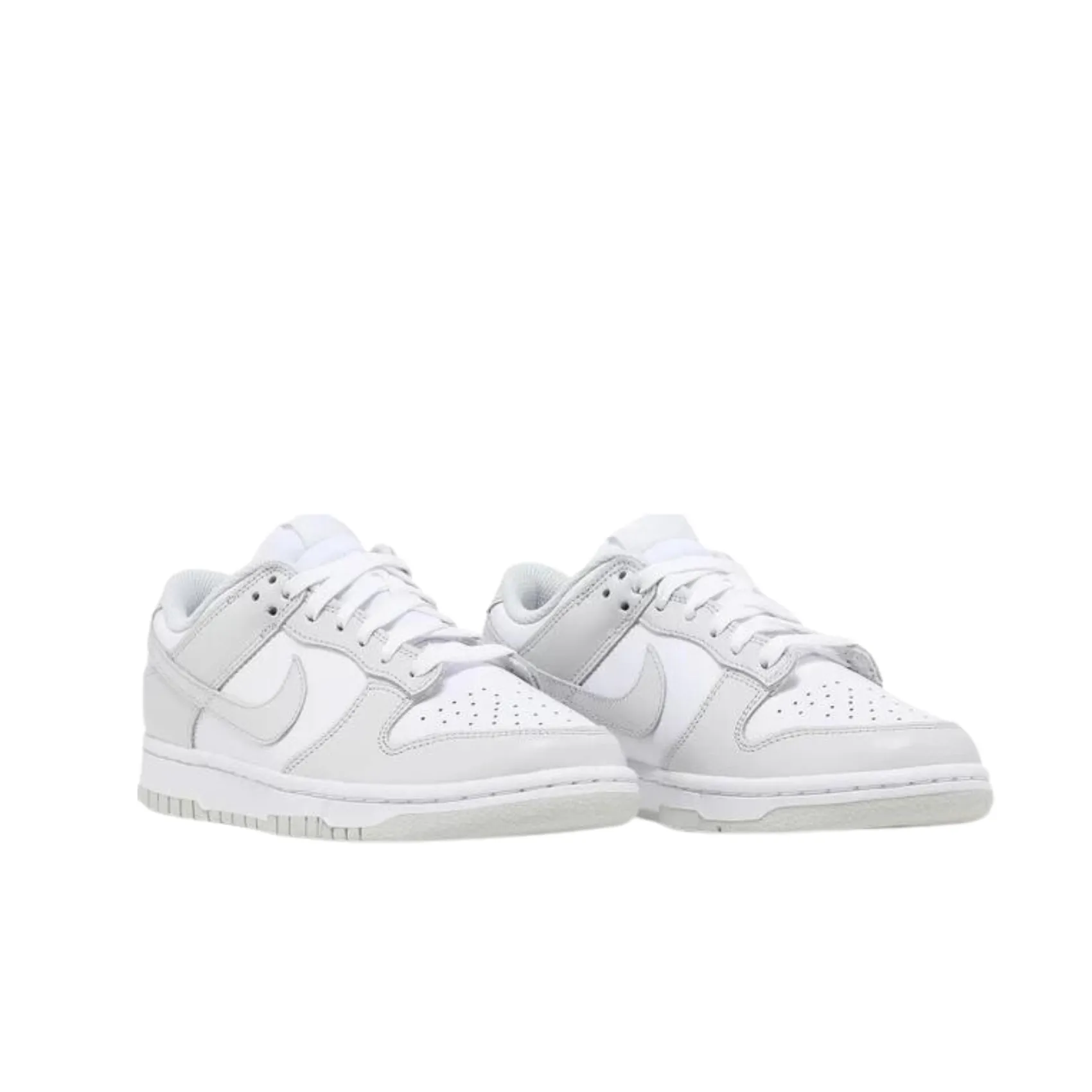 W Nike Dunk Low - White/Photon Dust-White
