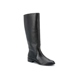 Walking Cradles Wc Meadow-w Women Riding Boot In Black Cashmere Leather