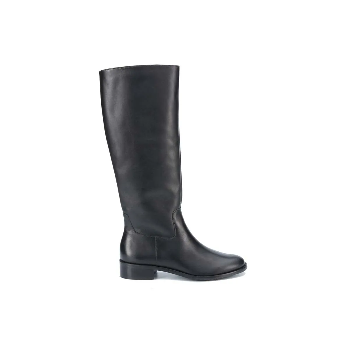 Walking Cradles Wc Meadow-w Women Riding Boot In Black Cashmere Leather