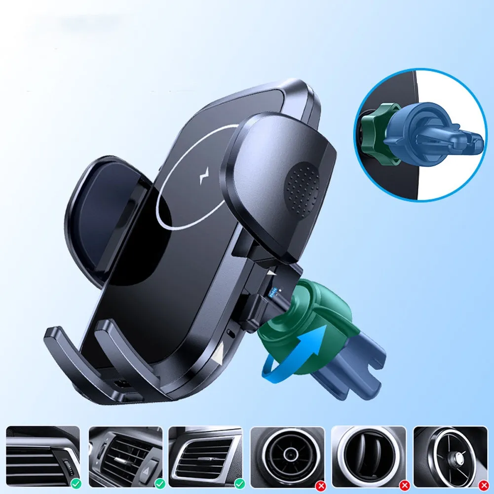 Wireless Car Charger 360 Rotation Charging Stand Car Phone Holder