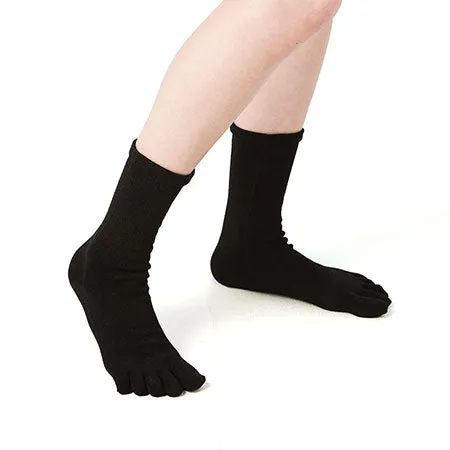 Women's 5-Toed Tapered Socks