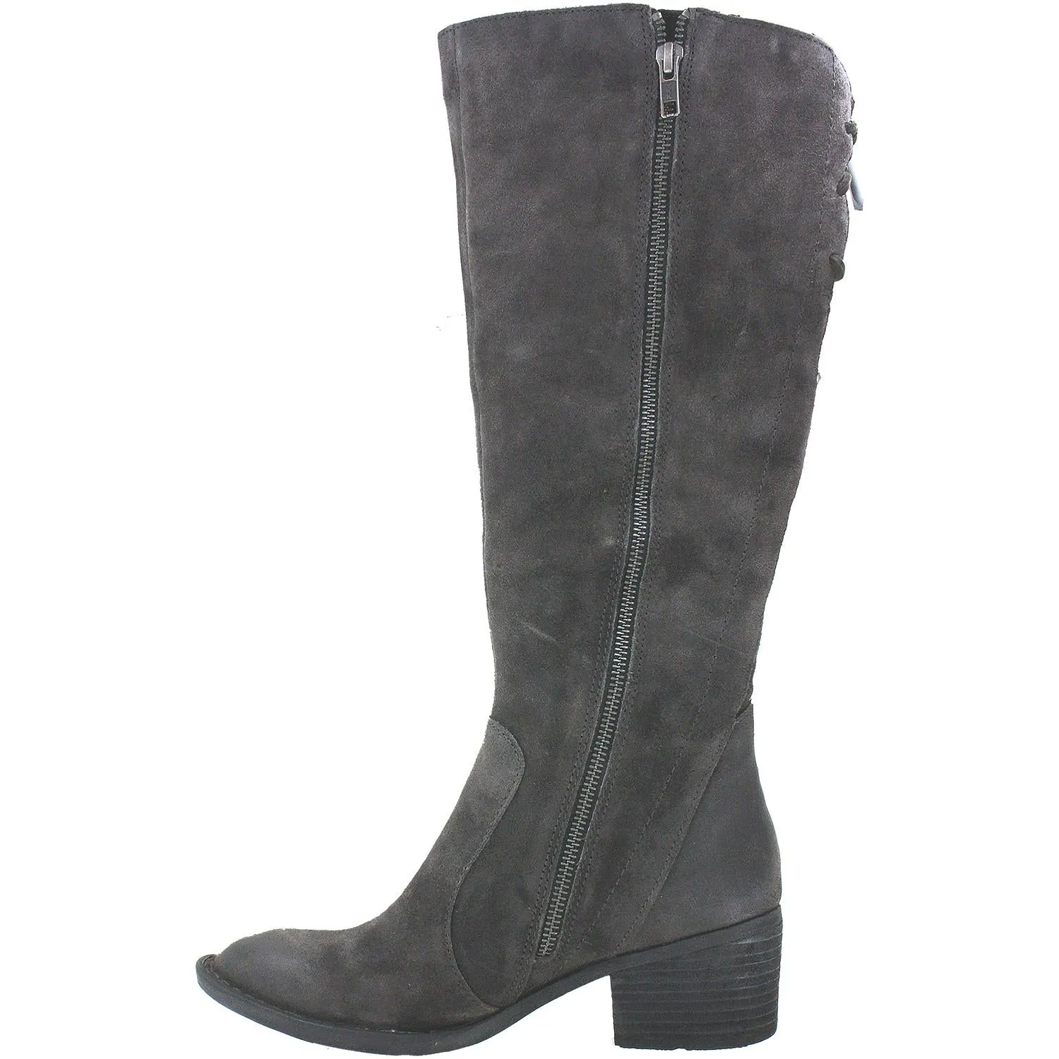 Women's Born Felicia Dark Grey Distressed Suede