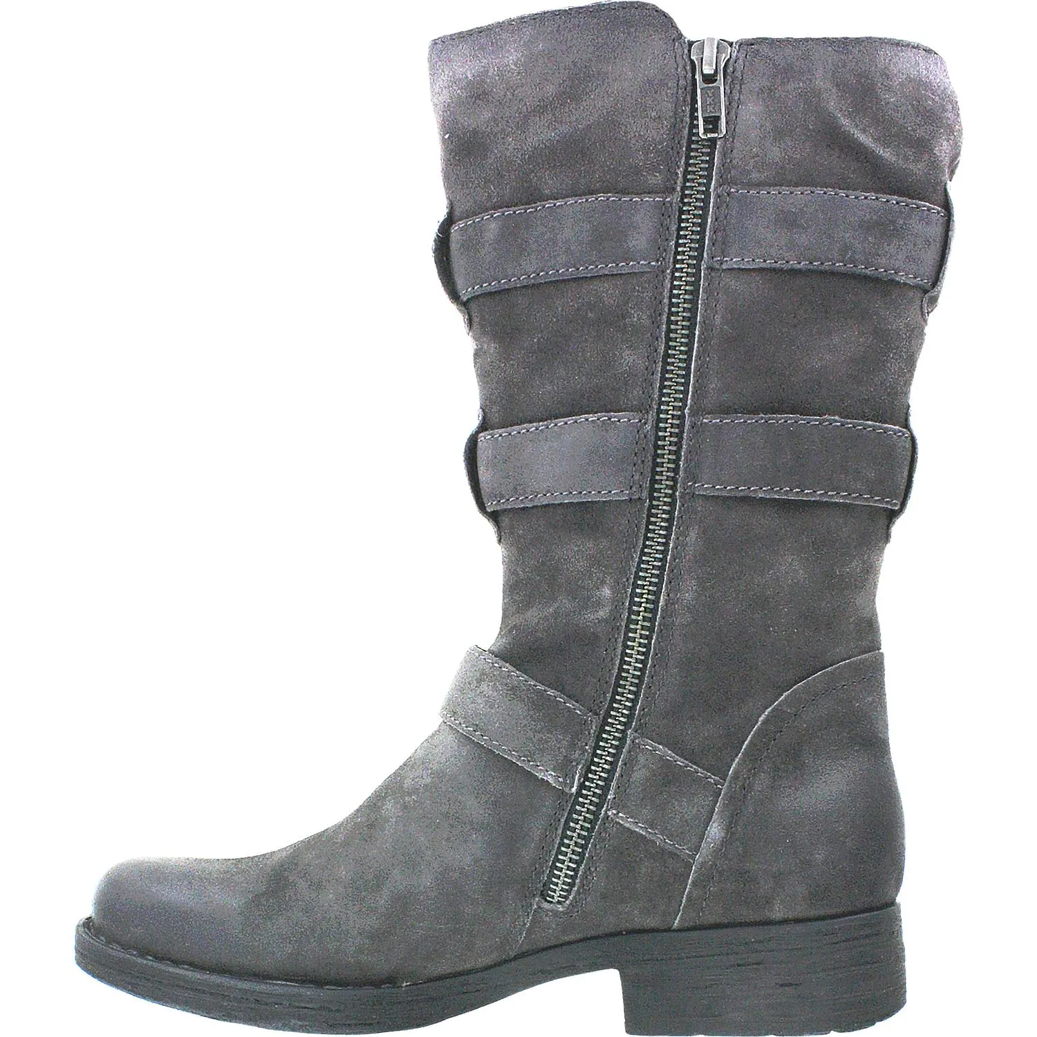 Women's Born Ivy Dark Grey Distressed Suede
