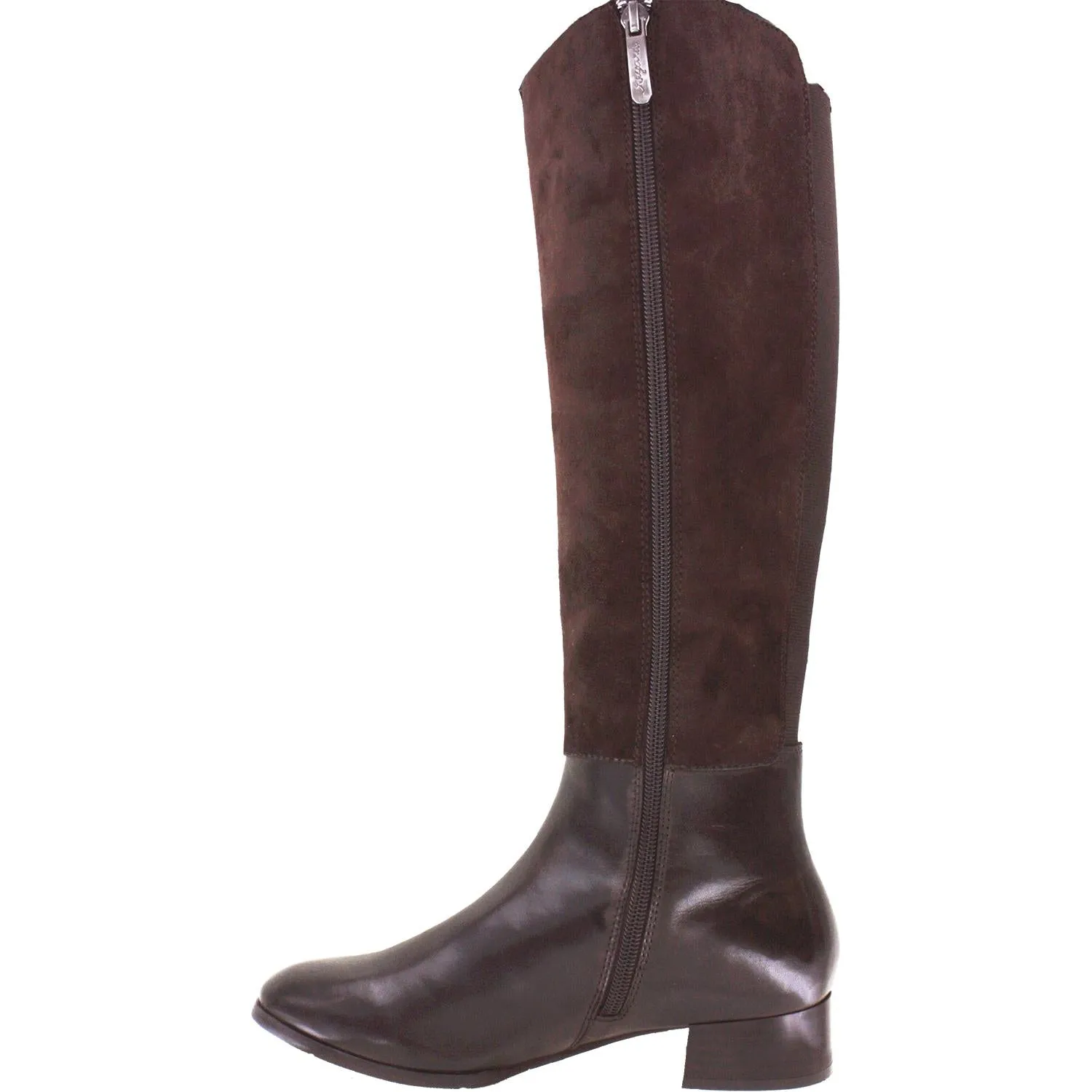 Women's Regarde Le Ciel Cristion-10 TDM Dark Brown Suede/Leather