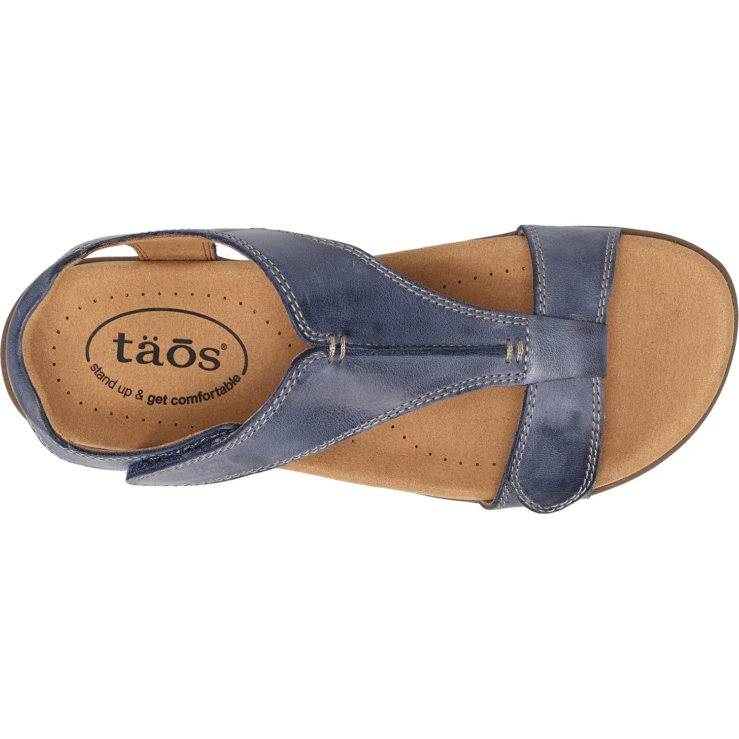 Women's Taos The Show Dark Blue Leather
